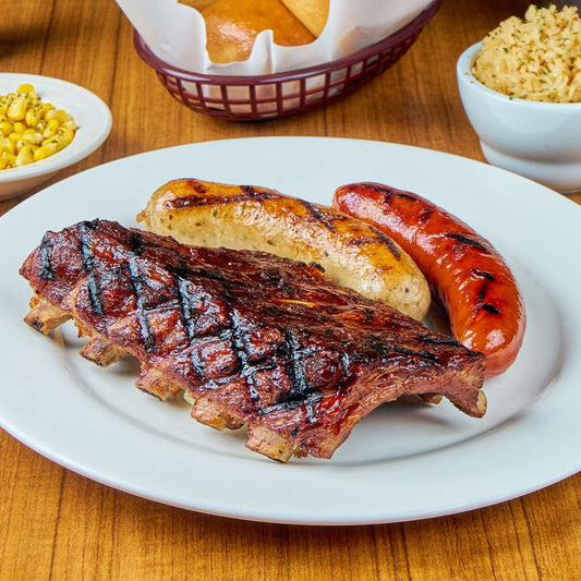 Award-Winning Baby Back Ribs with Sausage - Texas Roadhouse