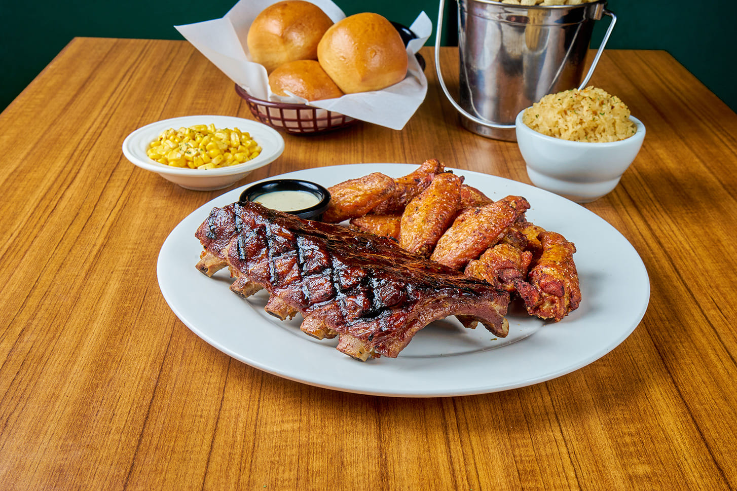 Award-Winning Baby Back Ribs with House Crispy Wings - Texas Roadhouse