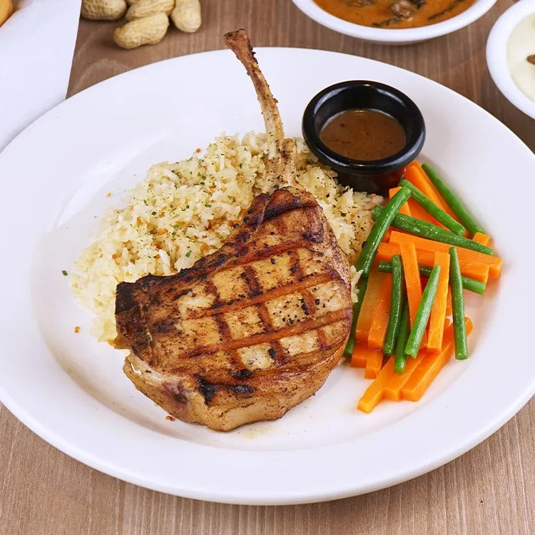 Grilled Bone-in Pork Chop - Texas Roadhouse